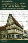 Umschlagfoto, Buchkritik, G.G. von Bülow, Das Kühnesche Haus , InKulturA 
