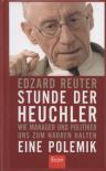 Umschlagfoto  -- Edzard Reuter  --  Stunde der Heuchler