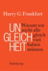 Umschlagfoto, Harry G. Frankfurt, Ungleichheit, InKulturA 